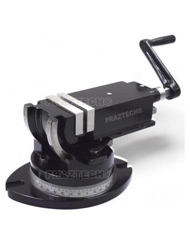 Prensa de Fresado de Precisión PRAZTECH 2 Ejes 50mm