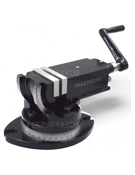 Prensa de Fresado de Precisión PRAZTECH 2 Ejes 50mm