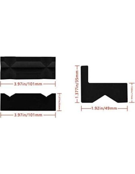 Almohadillas de Mandíbula SPELAB 100mm Ajuste AN Magnéticas