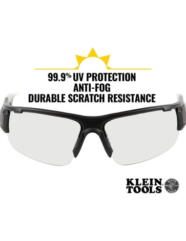 Gafas de Seguridad Klein Tools 60536 Antivaho UV Resistente
