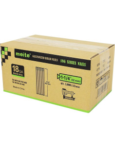 Clavos Brad Galvanizados Meite 18GA 31.75mm - 5000 Piezas 2