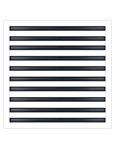 Cubierta de Ventilación de Aire 20x20 cm Aluminio Blanco Texas Buildmart