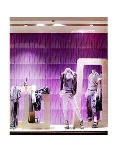 Panel Decorativo 3D Texturizado DIMENSIÓN DE PARED - 12 Piezas 2