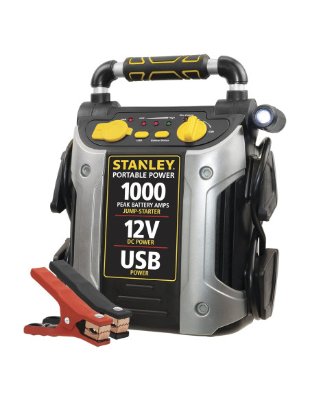 Arrancador de Batería STANLEY J509 1000A Pico USB LED