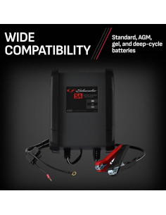 Cargador Mantenedor de Batería Schumacher SC1609 5A 6V/12V 2