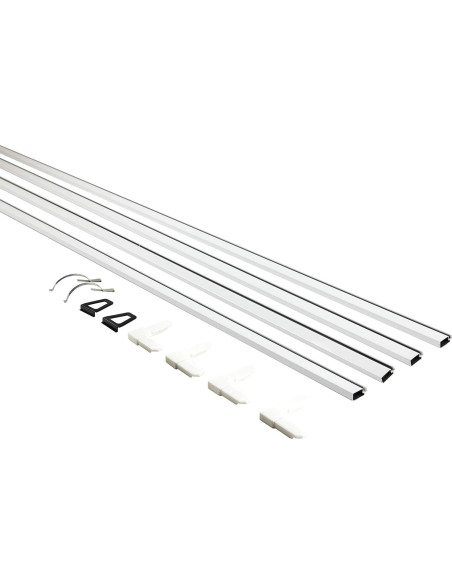 Kit de Marco de Pantalla ADFORS Blanco 1.22 m x 1.22 m DIY