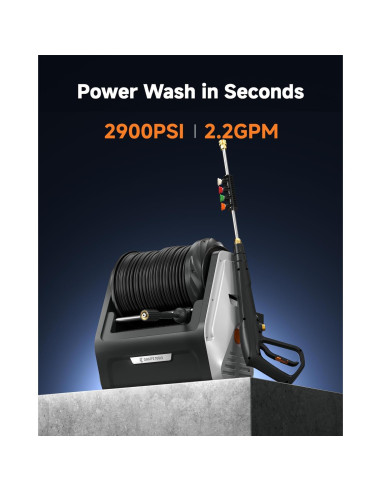 Lavadora a Presión Giraffe Tools G30 1800W 2900 PSI 30.48m