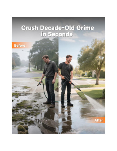 Lavadora a Presión Giraffe Tools G30 1800W 2900 PSI 30.48m