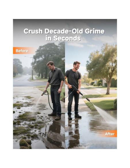 Lavadora a Presión Giraffe Tools G30 1800W 2900 PSI 30.48m