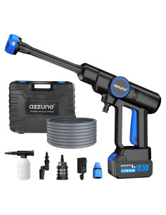 Lavadora a Presión Sin Cable AZZUNO 850 PSI Portátil 4000mAh