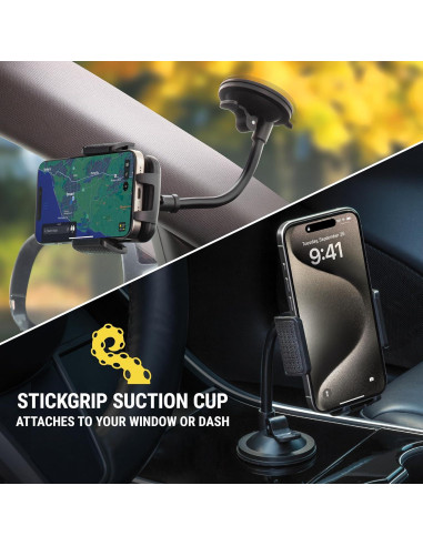 Soporte Universal para Teléfono en Auto Scosche SUHVWDL2-1