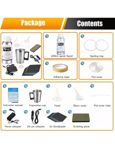 Kit de Restauración de Faros Genérico DDXF 800g - Pulido y Reparación 2