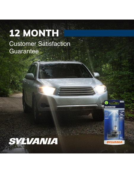 Bombillas Halógenas SYLVANIA 9005 SilverStar - 2 Unidades