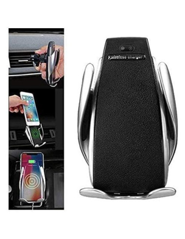 Soporte Automático para Teléfonos Móviles QXTEI Carga Inalámbrica 10W