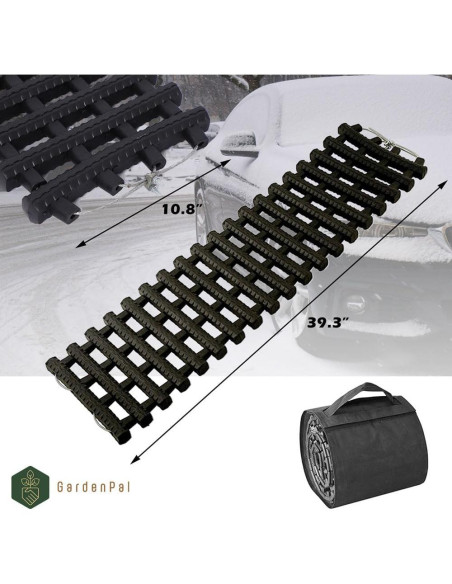 Alfombrillas de Tracción GardenPal 100 cm - 2 Piezas