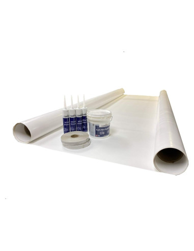 Kit TPO Class A Customs 7.6m x 2.6m para Techo de RV