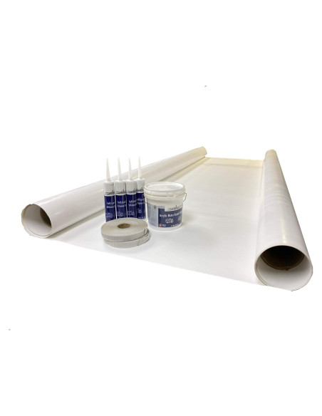 Kit TPO Class A Customs 7.6m x 2.6m para Techo de RV