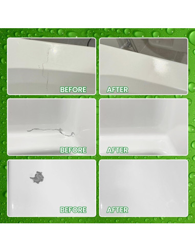 KIKYO Pintura para Baños 29.57ml Blanca Brillante Reparación