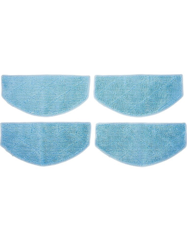 Paños de Trapeador para Aspiradora Tikom G8000 Pro - 4 Piezas