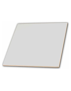 Azulejo Cerámico 3dRose 4x4" Gris Claro Mate Moderno