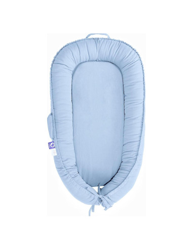 Sofá para Bebés CooCooBaby Azul 100% Algodón Transpirable