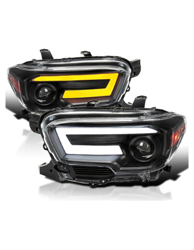 Faros Proyector Spec-D Tuning Toyota Tacoma 2016-2022 LED