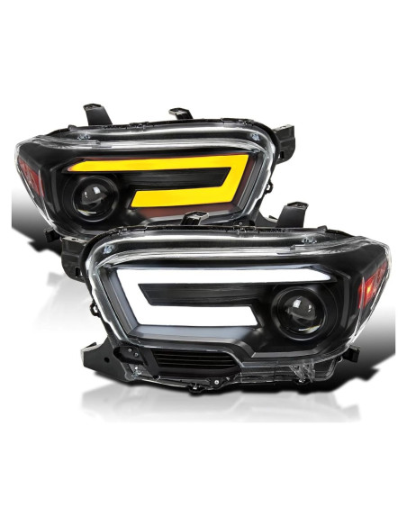 Faros Proyector Spec-D Tuning Toyota Tacoma 2016-2022 LED