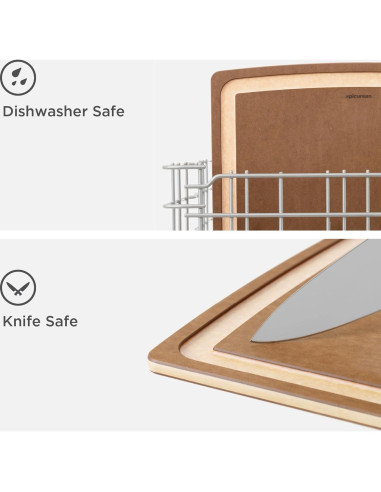 Tabla de Cortar Epicurean Gourmet 44.5x33 cm Nuez Natural