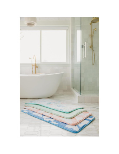 Alfombra de Baño Copper Pearl Cora 101.6x50.8cm Espuma de Memoria