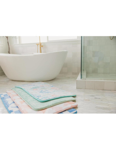 Alfombra de Baño Copper Pearl Cora 101.6x50.8cm Espuma de Memoria