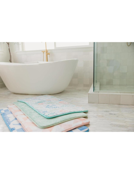 Alfombra de Baño Copper Pearl Cora 101.6x50.8cm Espuma de Memoria