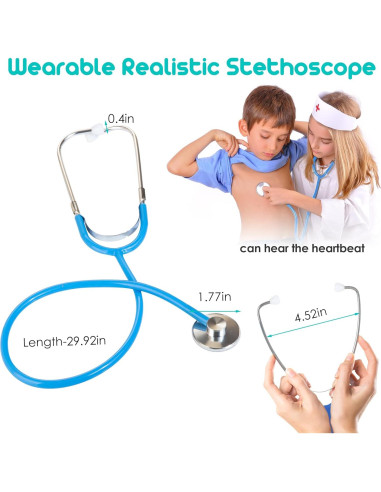 Kit Médico de Dentista de Madera ShenZhen, 41 Piezas para Niños