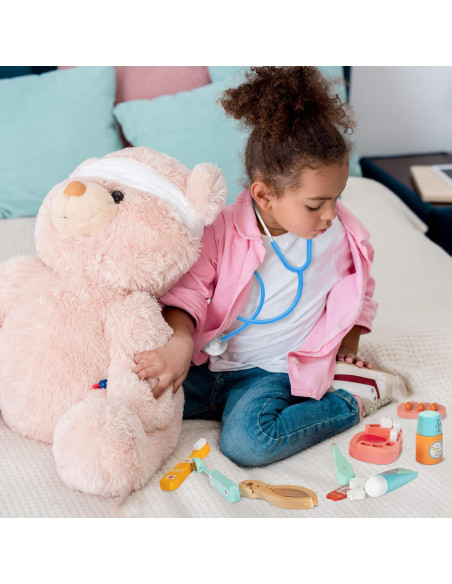 Kit Médico de Dentista de Madera ShenZhen, 41 Piezas para Niños