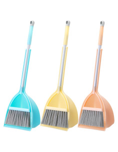 Set de Limpieza para Niños Roshtia - 3 Piezas Mini Escoba y Recogedor