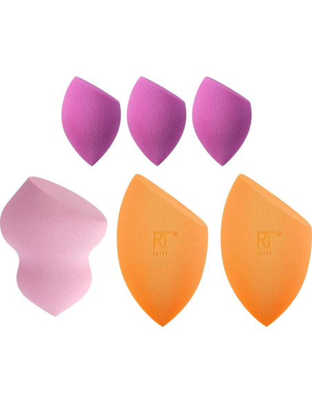 Set de 6 Esponjas de Maquillaje Real Techniques Miracle