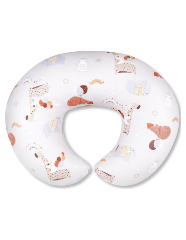 Almohada de Lactancia x-vesolje Gris Animal Ergonométrica