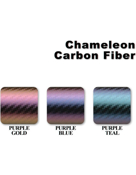 Vinilo Adhesivo EZAUTO WRAP Chameleon 1.52m x 15.24m Morado Azul