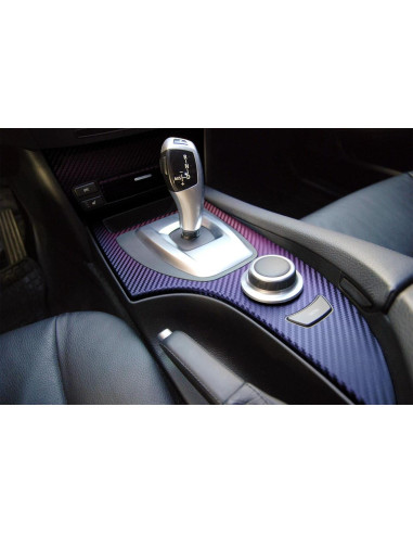 Vinilo Adhesivo EZAUTO WRAP Chameleon 1.52m x 15.24m Morado Azul