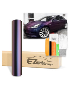 Vinilo Adhesivo Automotriz EZAUTO WRAP Chameleon Mate 1.52x13.72m