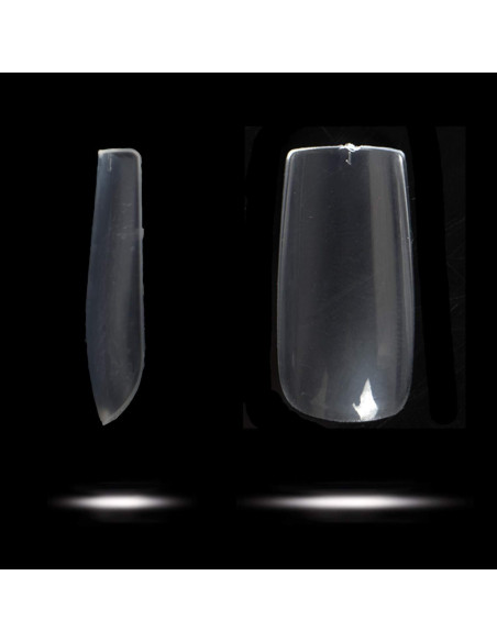 Puntas de Uñas Francesas Amofatia 500PCS Acrílicas Transparentes