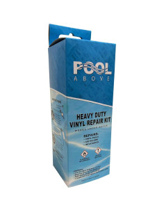 Kit de Parcheo de Vinilo Pool Above con 24 Parches y 120ml Pegamento 2