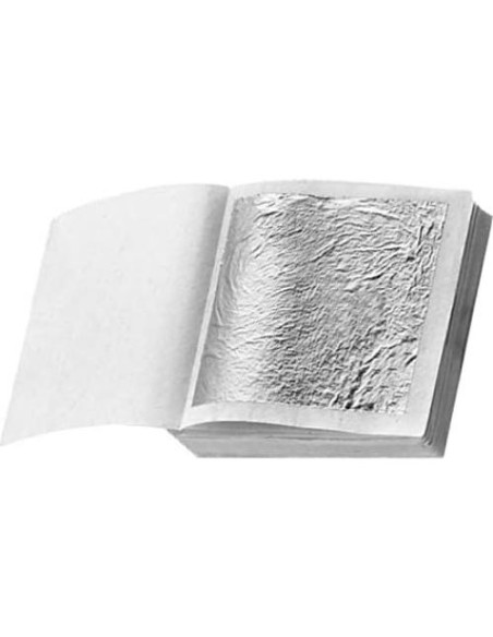 200 Hojas de Oro Imitación NOVIPEROW 14 cm para Manualidades