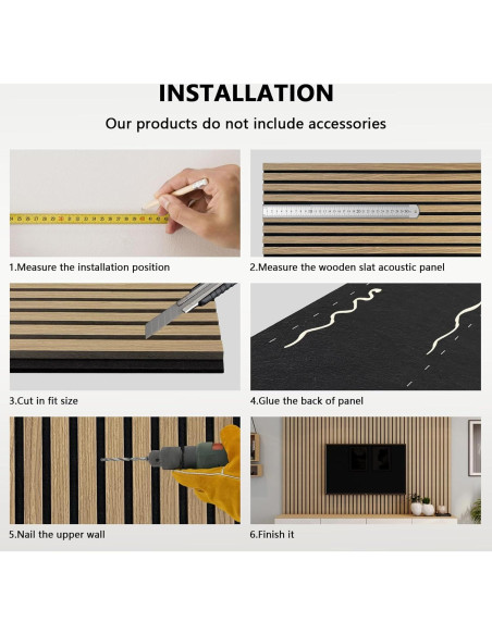 Paquete de 2 Paneles Acústicos de Madera NOOOZA 120x60 cm