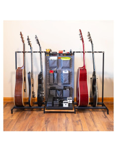 Soporte para Guitarras StoreYourBoard, 10 Espacios, Gris