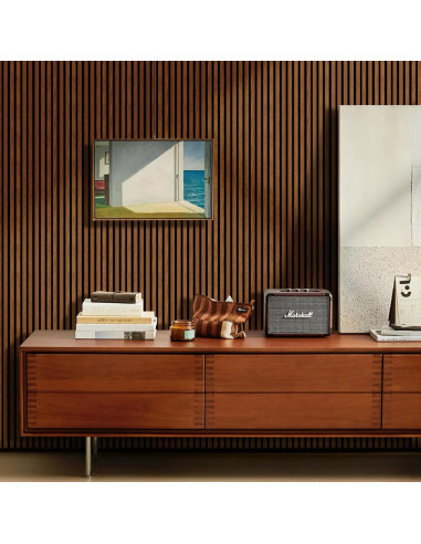 Paneles Acústicos 3D HPINUB Madera de Nogal 60x120cm 2 Pcs