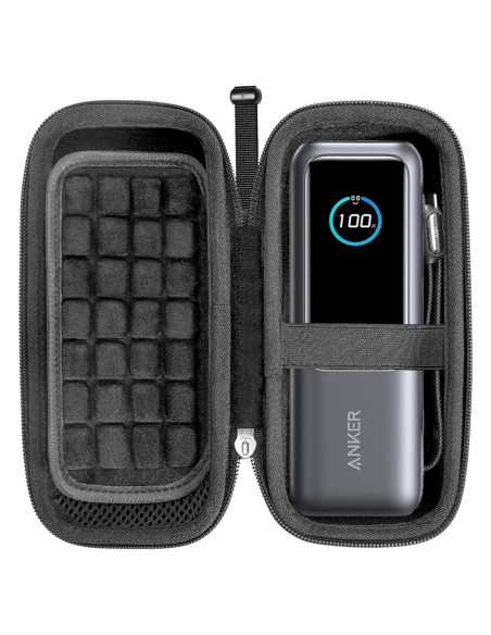 Funda Dura RAIACE para Batería Externa Anker 25000mAh - Negro