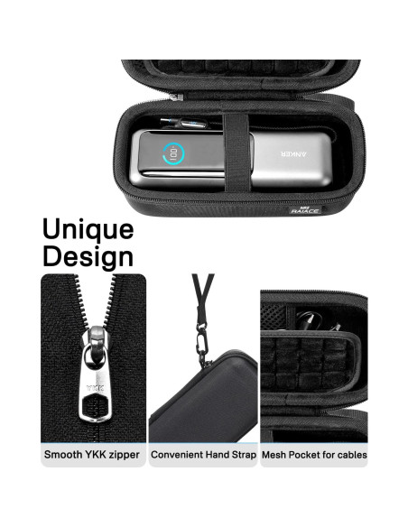 Funda Dura RAIACE para Batería Externa Anker 25000mAh - Negro