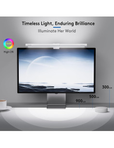 Barra de Luz LED Quntis para Monitor con Control Remoto 40cm 2