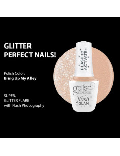 Esmalte en Gel Gelish Flash Glam 15mL Brillante en Mi Calle 2