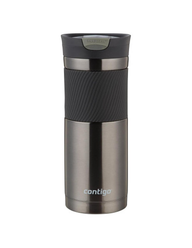 Vaso de Viaje Contigo Byron 20 oz Acero Inoxidable Gunmetal